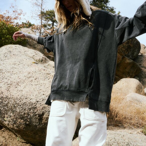 🆕 FP MOVEMENT Intercept Tunic / Black Size Large - Picture 8 of 9